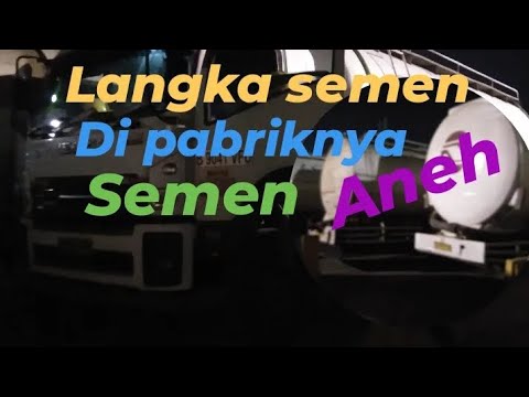 Telat produksi semen‼️antrian berlarut larut 24 jam nunggu di parkiran