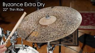 Meinl Cymbals B22EDTR Byzance 22" Extra Dry Thin Ride Cymbal