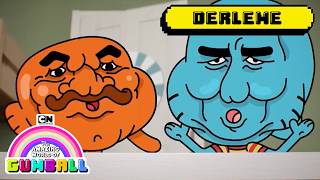 Sadece Gumballda Olabi̇lecek Anlar Mega Derleme Gumball