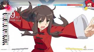 Melty Blood Type Lumina Miyako Max Damage 8228 Last Arc Combo