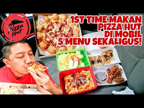 UDAH LAMA GA MAKAN PIZZA HUT! MUKBANG 5 MENU PIZZA HUT
