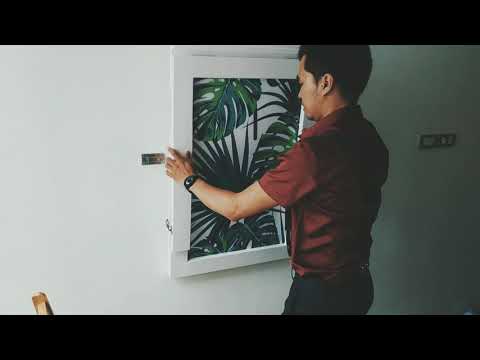Bàn làm việc gấp tường xuongdecor.com 0975714801
