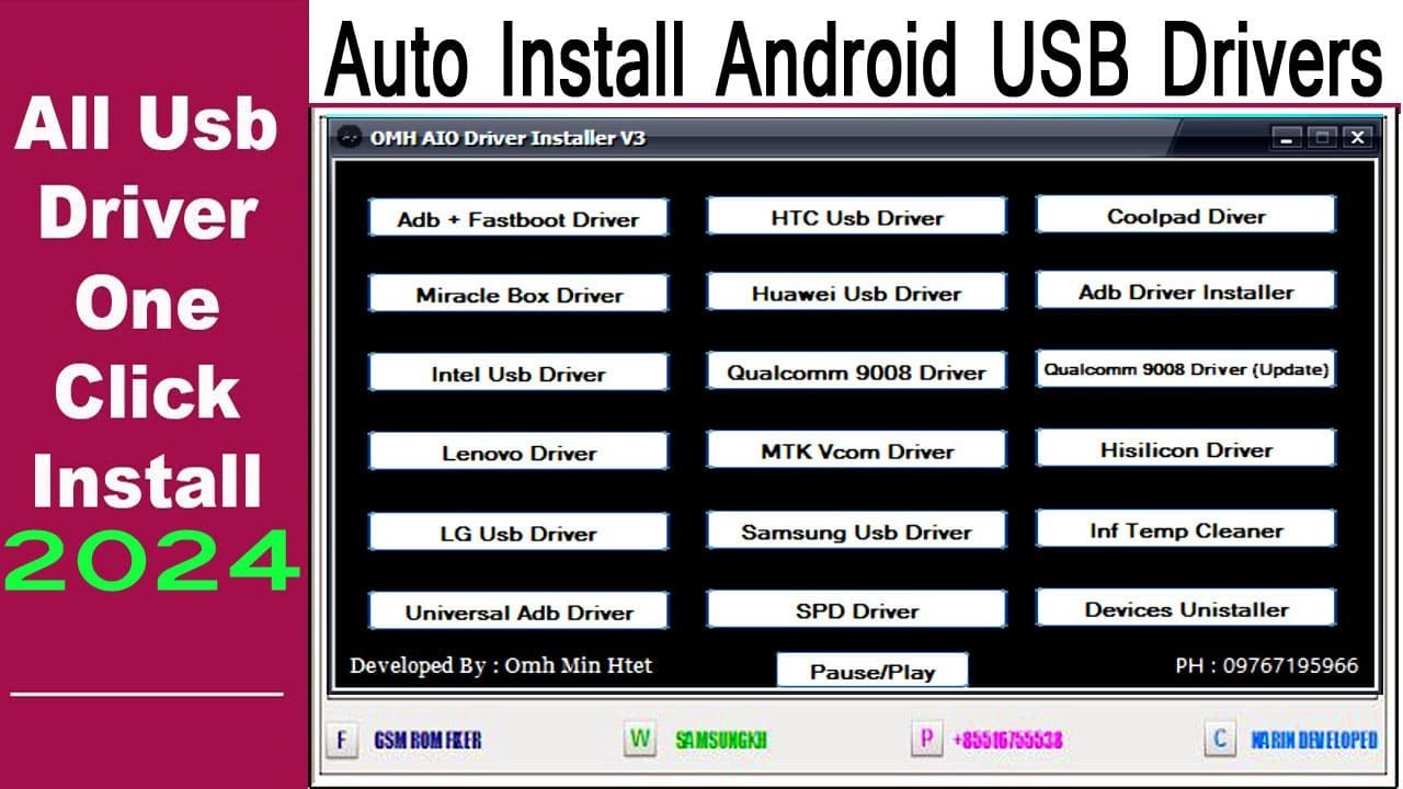 Android Auto USB Driver Pack – Auto Install Android USB Android Auto USB Driver Pack – Auto Install Android USB