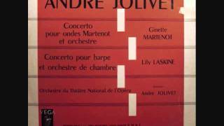 André Jolivet Concerto For Ondes Martenot and Orchestra Ginette Martenot