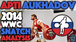 Apti Aukhadov (85kg, Russia) - Slow motion snatch Analysis