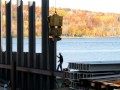 Pile Driver and Seawall Construction