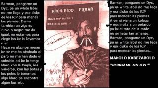 Watch Manolo Kabezabolo Pongame Un Dyc video