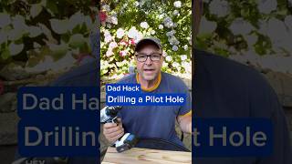 Drilling A Pilot Hole