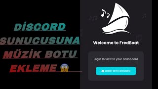 Di̇scord Sunucusunda Müzi̇k Di̇nlemek? Discord Fredboat