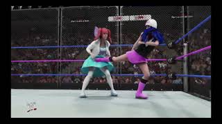 Dawn Vs. Ursula In A Steel Cage Match On Smackdown