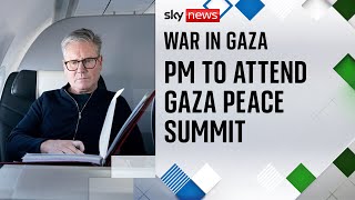 Keir Starmer To Travel To Egypt For Gaza Peace Summit And Signing Ceremony