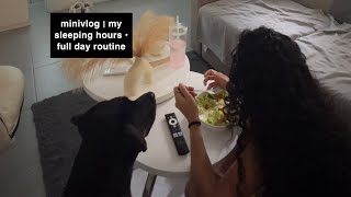 Minivlog My Sleeping Hours Full Day Routine