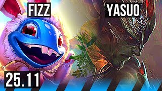 Fizz Vs Yasuo Mid Kr Grandmaster 25.11