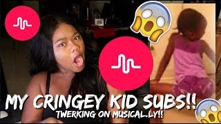 REACTING TO MY KID SUBSCRIBERS CRINGEY TWERKING MUSICAL.LYS! REACTING TO MY KID SUBSCRIBERS CRINGEY TWERKING MUSICAL.LYS!