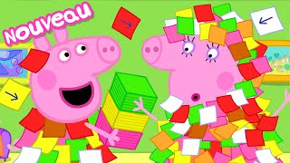 Les histoires de Peppa Pig | Farces à Base de Notes Autocollantes | Épisodes de Peppa Pig