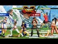 Street Fighter V AE Laura/Falke/Chun Li vs R. Mika/Sakura/Ibuki PC Mod