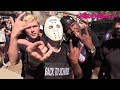 Lil Xan Takes Over Melrose Ave. Outside No Jumper Studios For 'OSB' Music Video Shoot 9.14.18
