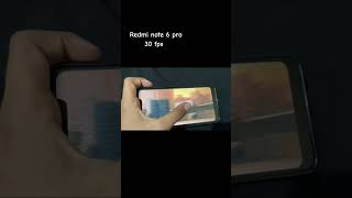Redmi Note 6 Pro 30 Fps