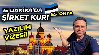 Bu Ülkeye Gitmeden Online Şirket Kurabilirsiniz - Estonyada Bakın Neler Oldu