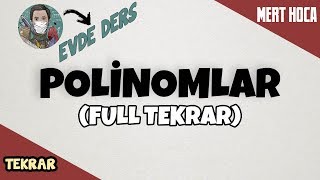 Polinomlar Full Tekrar 15 Günde Tüm Matematiği Tekrar Ediyoruz Soru Çözümü