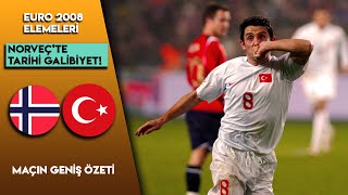 Norveç 1-2 Türkiye | EURO 2008 Elemeleri - Tarihi Galibiyet