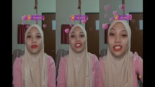 Malaysian Hijabi Cute Girl New Bigo Live