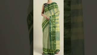 Pure Cotton Silk Lait Wet Saree Design