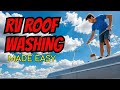 🔴How we cleaned our RV Roof the Simple and easy way - RV Living