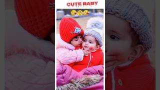 Cute Baby Kissing