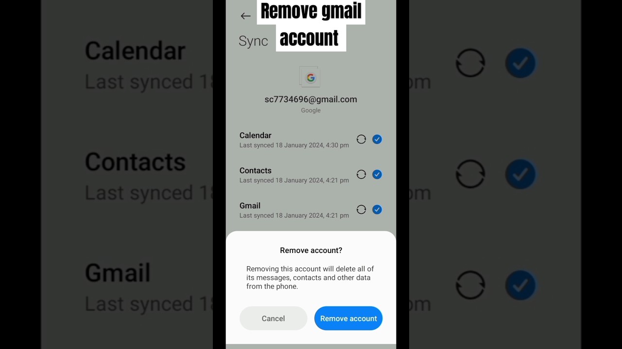 gmail account ko remove kaise kara | how to remove gmail gmail account ko remove kaise kara | how to remove gmail