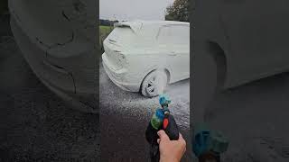 Detailing Tip - Mix Foam 50:50 With Warm Water #Shorts #Detailing #Asmr