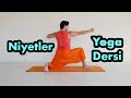 "Niyetler" Yoga Dersi