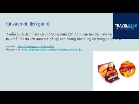 Túi du lịch nhỏ - Travel Gear