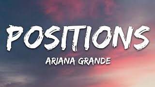 Ariana Grande - positions (Lyrics)