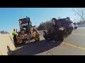 Driver Screams as Tow Truck Flips Car With Him Still Inside