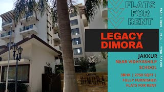 3Bhk For Rent Legacy Dimora Jakkur Villa Project Close To Airport