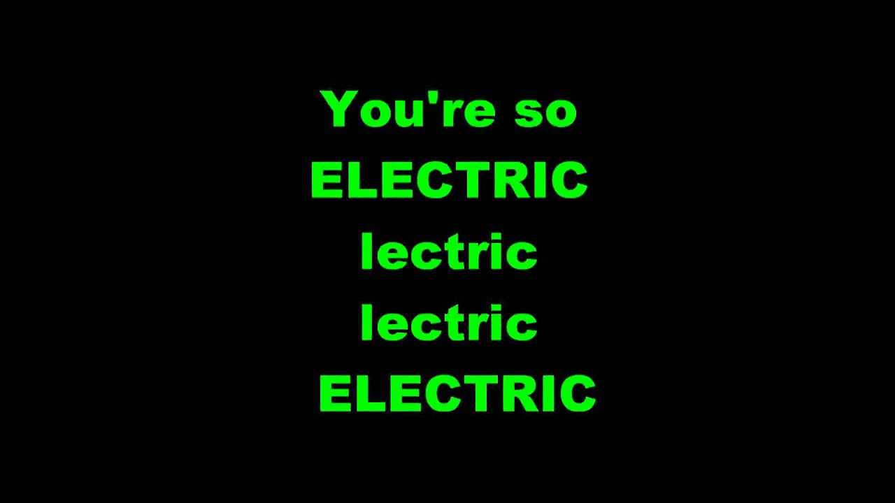 "Electric Lyrics" - Hair Blues - wide 2