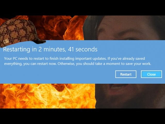 This Guy Really Really Hates Windows Updates - Video