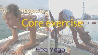 Vicky Tomsky Sea Yoga | Core Exercise | Stretching | Yoga | Sea TV | Cruise | Travel