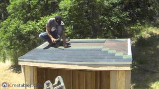 How To Build A Lean To Shed - Part 7 - Roofing Install