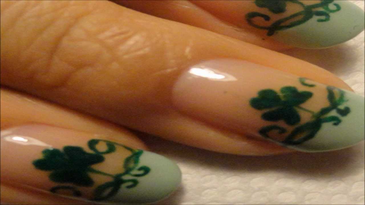 St. Patrick's Day Nail Art Tutorial - wide 5