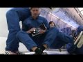 iPad Test - The worlds first iPad in zero gravity (Test from swiss television)