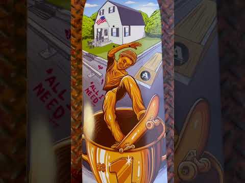 Ryan Adelman is a legend on and off his board! This one is for ALL THE SKATE DADS out there