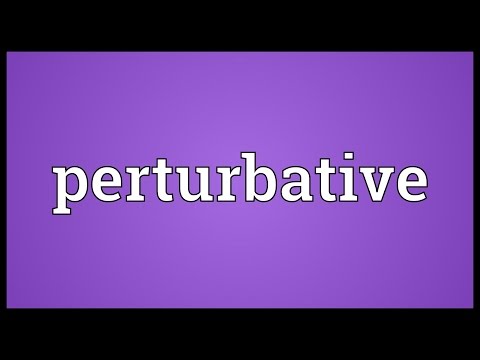 Header of perturbative