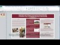 Microsoft Publisher: Conference Poster Sessions