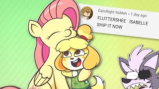 Fluttershy Vs Isabelle 2 Your Comments