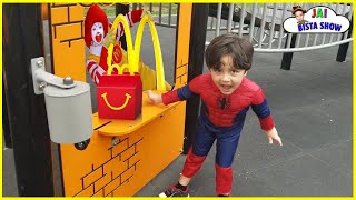 Spiderman Driving Parents car to McDonalds|| McDonalds Drive Thru Prank || Jai Bista Show