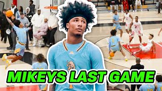 Mikey Williams Crazy Last High School Game Ever Full Highlights