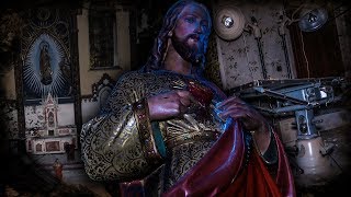 (REAL HORROR ROOM FOUND) Exploring The Chapel Of The Eye *SCARY ABANDONED CHAPEL EXPLORE*