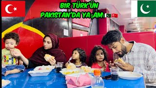 Pakistanda ki Meshur hamburgerciye gittik|günlük ev vlogu|fırtına ve yağmur |Ali